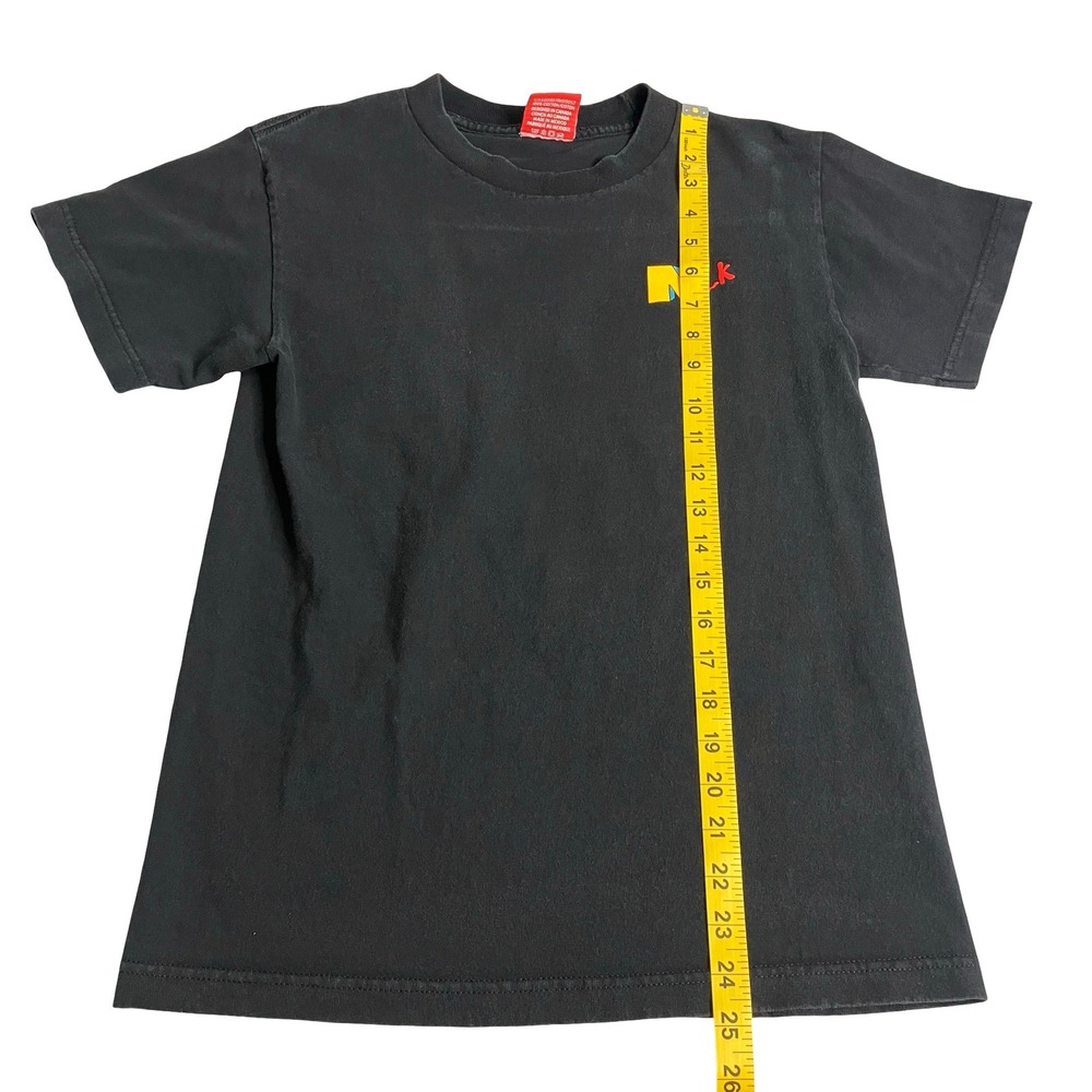 Nelk Boys Graphic Shirt Size Small Black Streetwear Logo Back Hit Short Sleeve - Picture 8 of 9